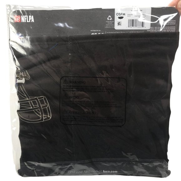 FOCO Men's NFL Brown's Gaiter Scarf Double Layer New - Picture 2 of 9